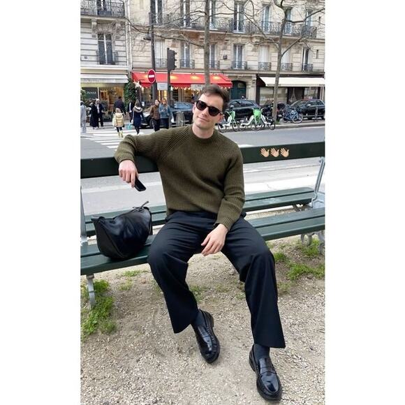 Cole Haan Shiny Black Leather Tassel Loafers | Classic Polished Dress Loafer NEW - Picture 10 of 15